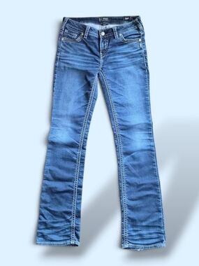 Silver Jeans Co Suki Joga Jeans W31 L33 Bootcut Stretch Medium Wash